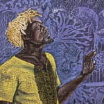 Ibrahim Bemba Kébé, Yellow Petals, 2024