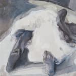 Joëlle Joubert, Nude with begonia, 2025