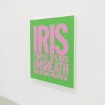 John Giorno, IRIS PURPLE SPEARS UNSHEATH WRESTLING WRATHFUL, 2017-2023