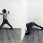 Klaus Rinke, Mit dir an der Wand, 1970