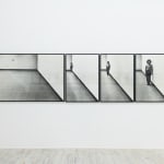 Klaus Rinke, Mit dir an der Wand, 1970