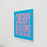 John Giorno, WISTERIA GRASPING EMPTINESS, 2017-2023