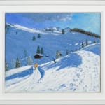 Andrew Macara RBA NEAC, Steep Ski Slopes, Verbier