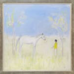 Ann Shrager NEAC, Grey Horse and Boy