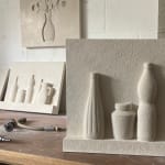 Gabriele Risso MRSS, Still Life of 3 Vessels