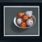 Tony de Wolf, Two Wrapped Tangerines, 2021