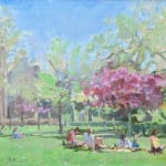 Nick Botting, Clerkenwell Green, Summer Morning