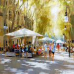 Jack Morrocco, The Boating Lake, Borghese Gardens, Rome