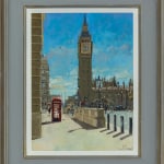 Nick Grove RSMA, Whitehall Towards The Cenotaph