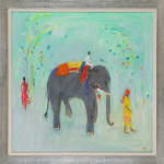 Ann Shrager NEAC, Grey Horse and Boy