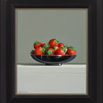 Tony de Wolf, Chinese Vase, Blue Bowl with Mandarins