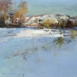 Fred Cuming RA, Winter Landscape, Willows Edition 6 of 75, 2009