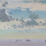 Fred Cuming RA, Winter Landscape, Willows Edition 6 of 75, 2009