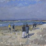 Nick Botting, High Summer, The Young Bathers (West Wittering)
