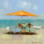 Jack Morrocco, The Boating Lake, Borghese Gardens, Rome