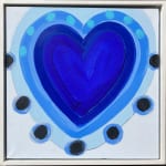 Sir Terry Frost RA, Blue Heart (unsigned), c. 1989