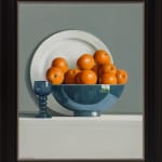 Tony de Wolf, Chinese Vase, Blue Bowl with Mandarins