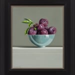 Tony de Wolf, Chinese Vase, Blue Bowl with Mandarins
