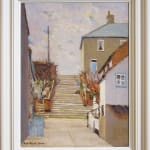 Hugh Boycott Brown RSMA, The Town Steps, Aldeburgh