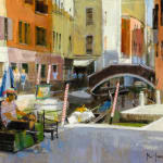 Jack Morrocco, The Boating Lake, Borghese Gardens, Rome