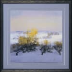 Fred Cuming RA, Winter Landscape, Willows Edition 6 of 75, 2009