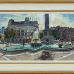 Nick Grove RSMA, Whitehall Towards The Cenotaph