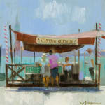 Jack Morrocco, The Boating Lake, Borghese Gardens, Rome