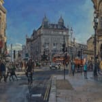 Nick Grove RSMA, Whitehall Towards The Cenotaph