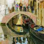 Jack Morrocco, The Boating Lake, Borghese Gardens, Rome