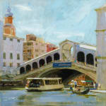 Jack Morrocco, The Boating Lake, Borghese Gardens, Rome