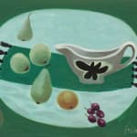 Mary Fedden OBE RA PPRWA, Still Life with Grapes & Flowers 1974