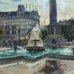 Nick Grove RSMA, Whitehall Towards The Cenotaph