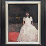 Robert E Wells NEAC RBA, White Dress
