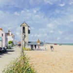 Robert Kelsey DA MUniv PAI FRSA, Clouds Building over Thorpeness