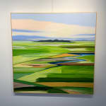 Kate Fitzpatrick, World Around Us Disappears , 20" x 20"