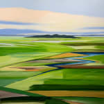 Kate Fitzpatrick, World Around Us Disappears , 20" x 20"