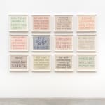 Ghada Amer, Suzy Playing, 2022