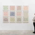 Ghada Amer, Suzy Playing, 2022