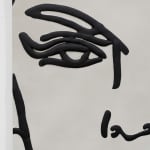 Ghada Amer, Homage à Tut in Black and White, 2021