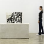 Ghada Amer, Suzy Playing, 2022