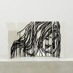 Ghada Amer, Suzy Playing, 2022