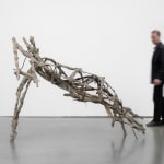 Mire Lee, Look, I'm a fountain of filth raving mad with love; tunnel sculpture I, 2022