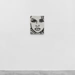 Ghada Amer, Homage à Tut in Black and White, 2021