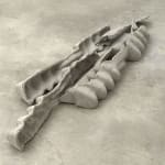 Mire Lee, Horizontal Forms; Carriers bench, 2022