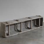 Mire Lee, Horizontal Forms; Carriers bench, 2022