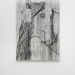 Ghada Amer, Suzy Playing, 2022