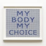 Ghada Amer, WITCHES, My Body My Choice, 2023