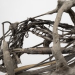 Mire Lee, Look, I'm a fountain of filth raving mad with love; tunnel sculpture I, 2022