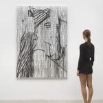 Ghada Amer, Suzy Playing, 2022