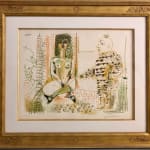 Pablo Picasso (1881-1973), Le Peintre et Son Modele (B 765; M 262 ), 1954